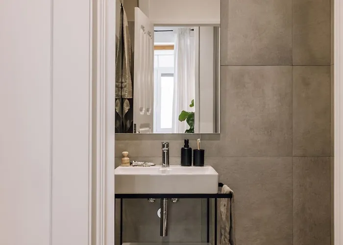 公寓 Inski - And Terrace In Avenidas Novas Lisboa